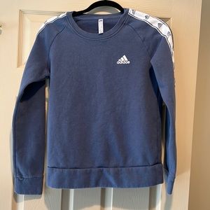 Blue Adidas Crew Neck